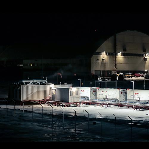 Assemblin bidrar til fossilfri energiforsyning ved Svalbard lufthavn