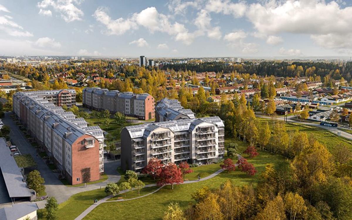 Assemblin i naturnära bostadsprojekt i Umeå