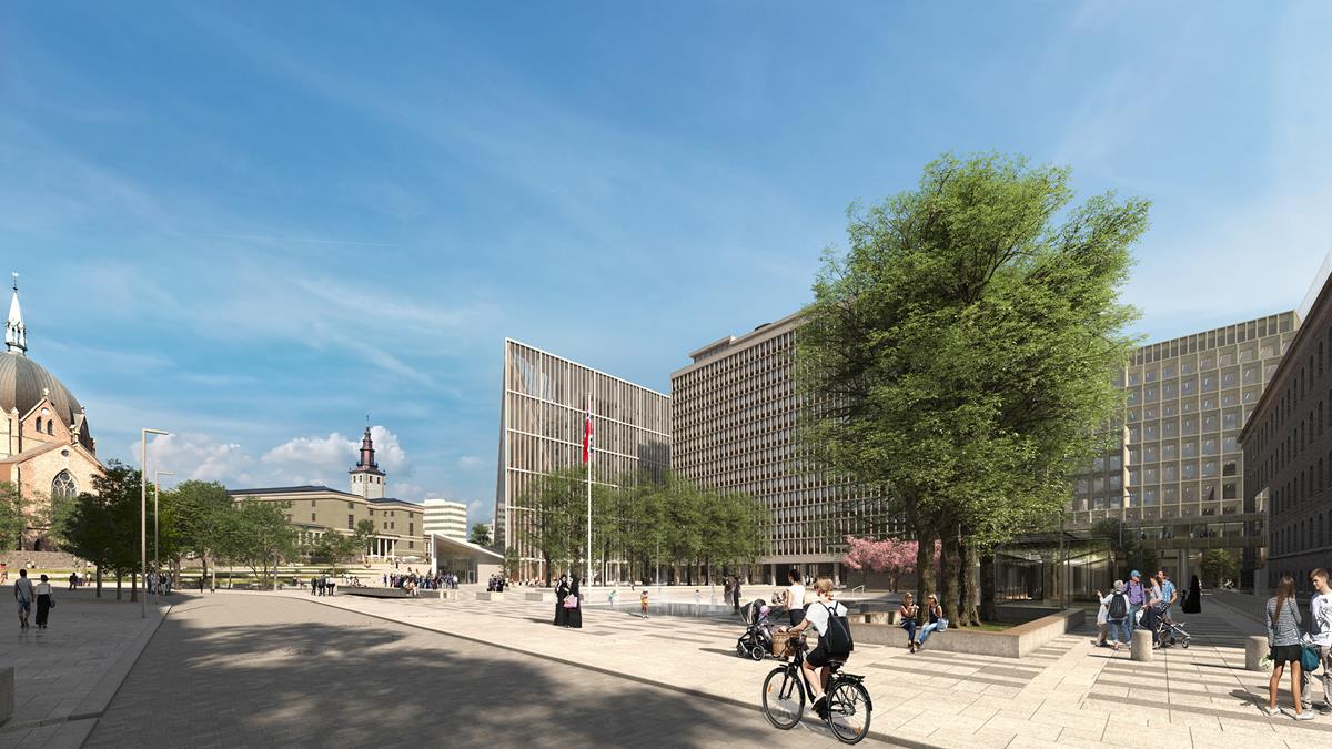 Assemblin wins a large installation contract in the Government Quarter in Oslo