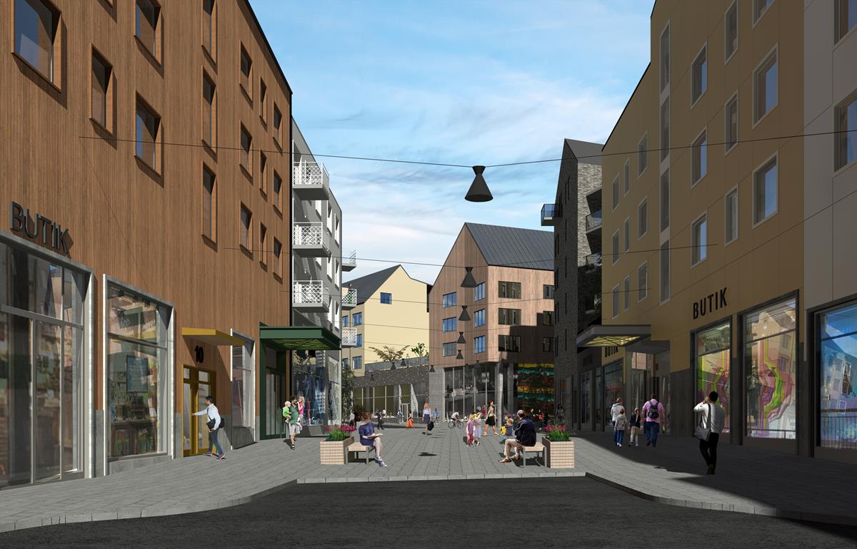 Assemblin får multitekniskt uppdrag i Kirunas nya stadskärna