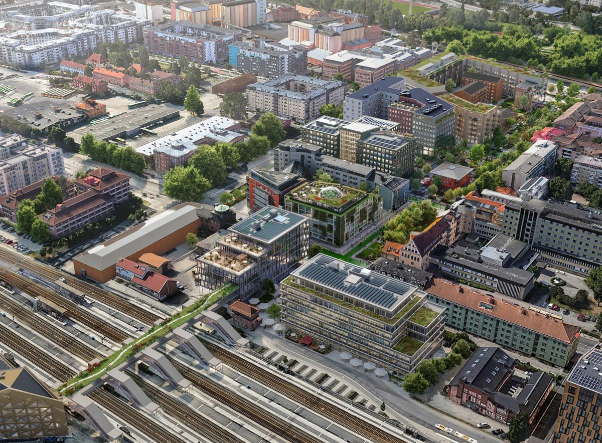 Assemblin utför klimatsmarta installationer i Uppsalas nya stadsdel
